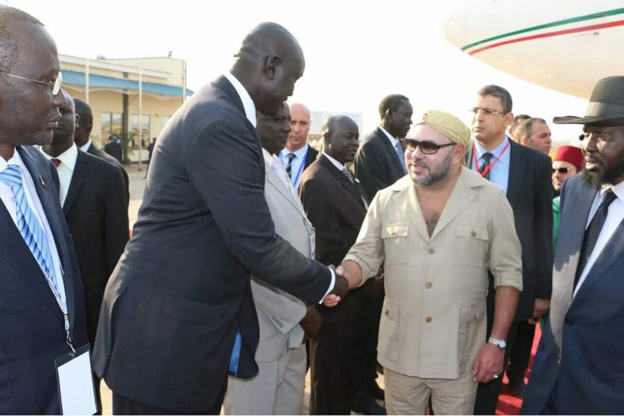 Sa Majesté le Roi Mohammed VI en audience.